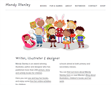 Tablet Screenshot of mandystanley.com